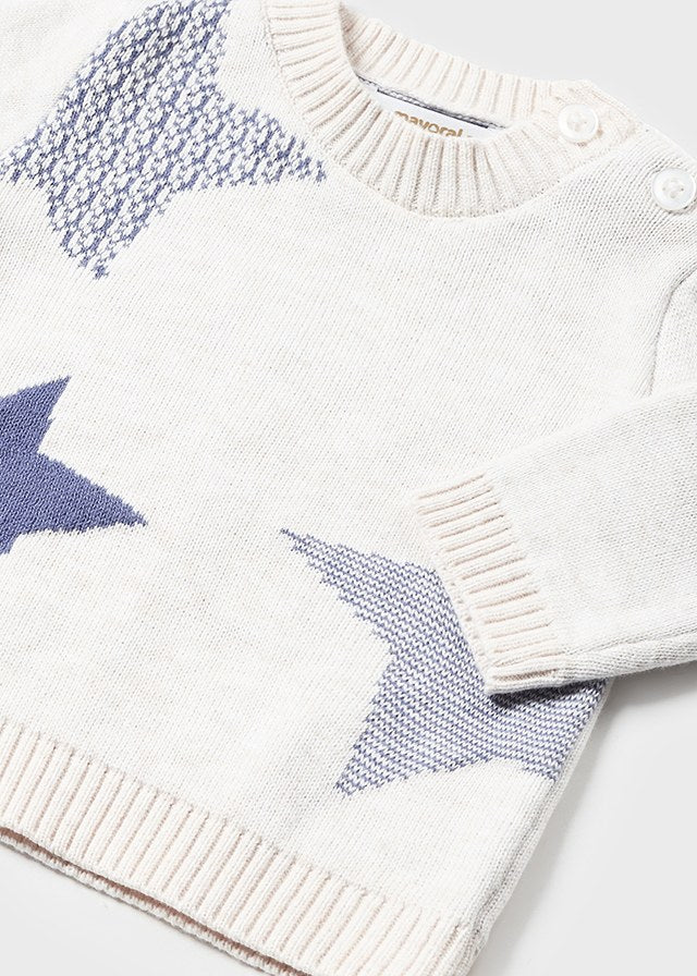 Completo 3 pezzi tricot neonato