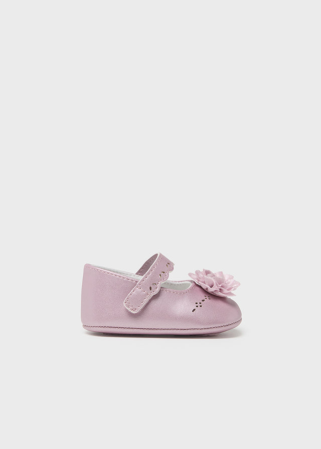 Ballerine a fiori neonata