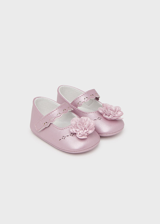 Ballerine a fiori neonata