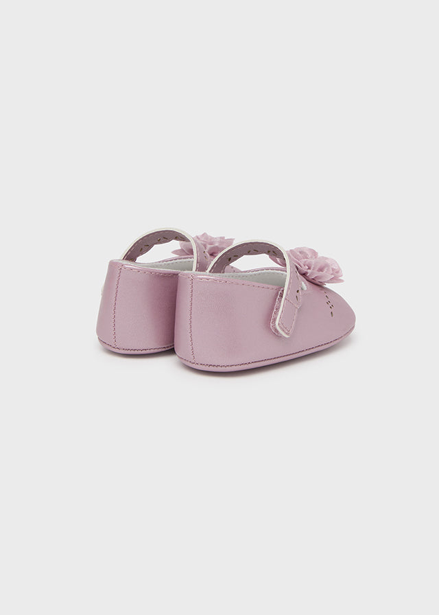 Ballerine a fiori neonata