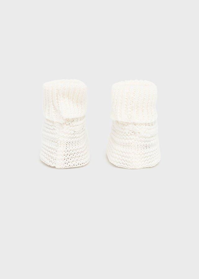 Scarpine tricot neonato