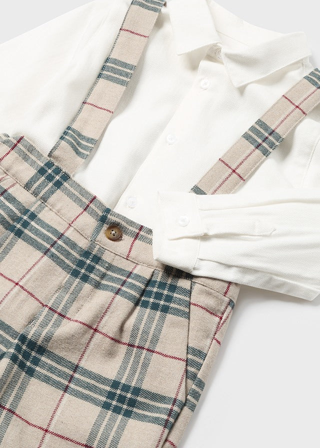 Completo pantaloncino e camicia baby maschio