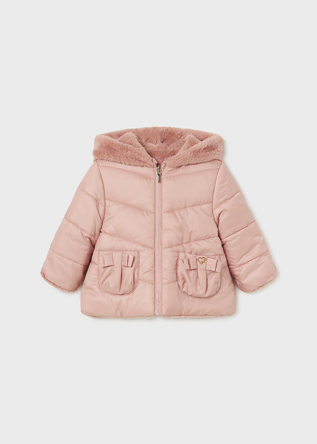 Giubbotto reversibile baby femmina