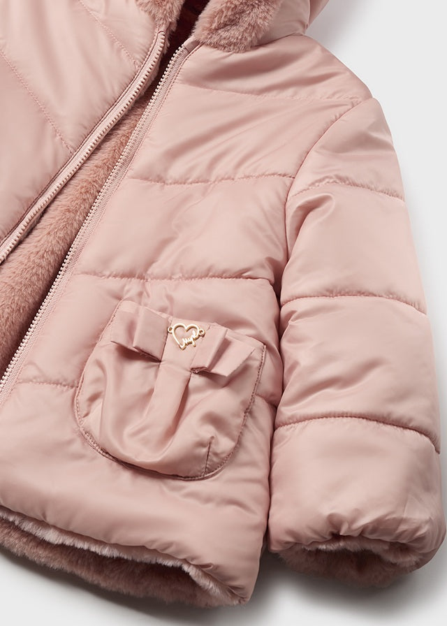 Giubbotto reversibile baby femmina