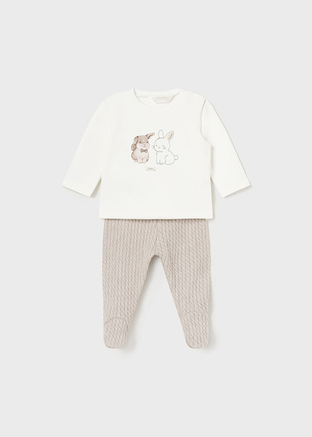 Baby leggings and sweatshirt set
