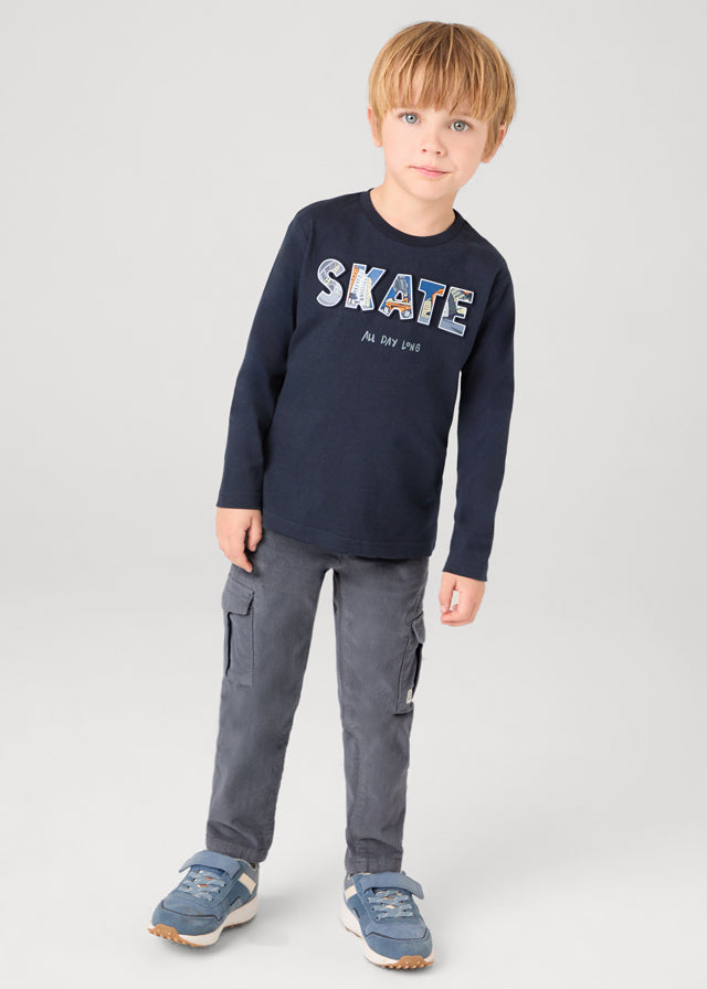 Pantalone cargo bambino