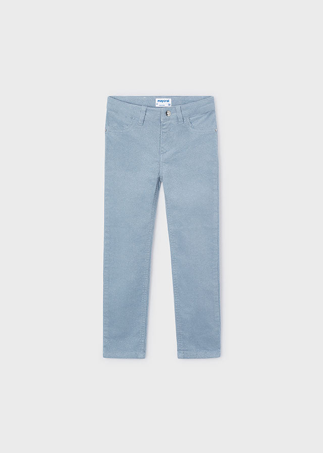 Pantalone velluto a costine bambina