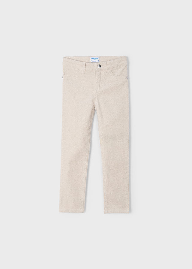 Pantalone velluto a costine bambina