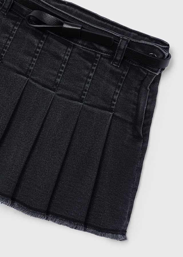 Gonna jeans con cintura bambina