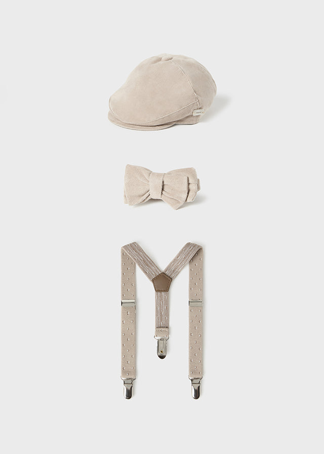 Set accessori 3 pezzi neonato invernale
