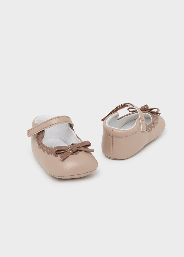 Scarpe fiocco neonata