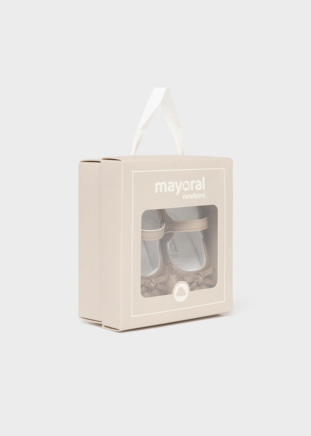 Scarpe fiocco neonata