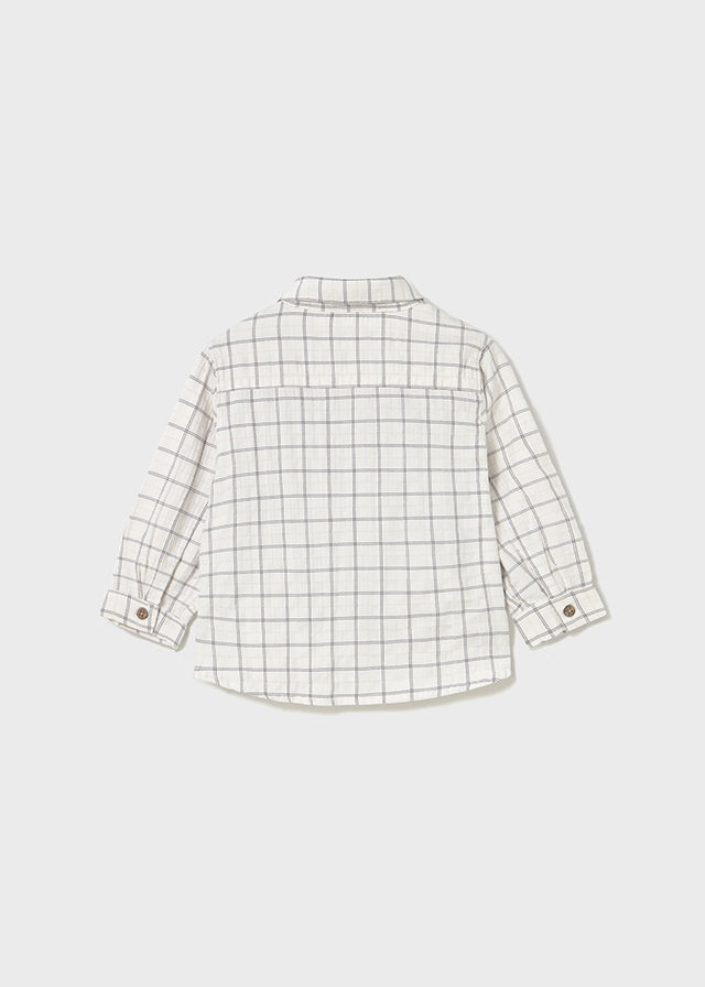 Camicia a quadri baby maschio Mayoral