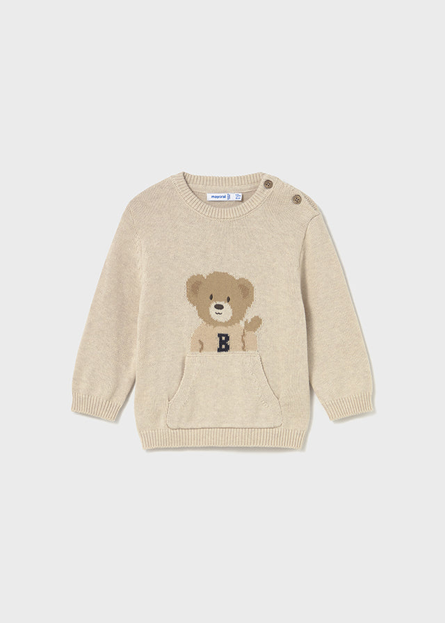 Maglione con tasca baby maschio Mayoral