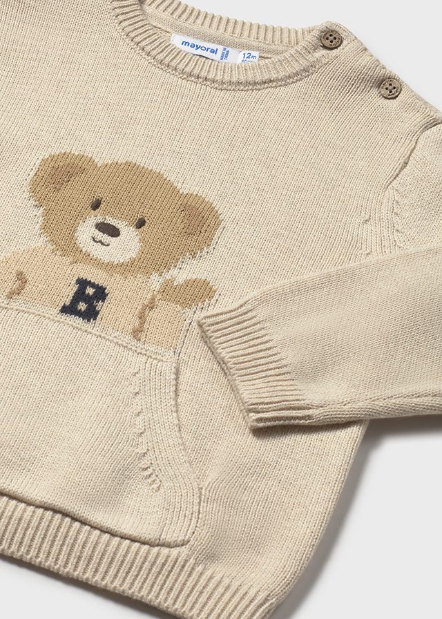 Maglione con tasca baby maschio Mayoral