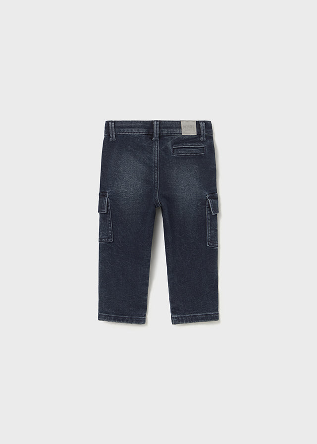 Jeans cargo baby maschio Mayoral