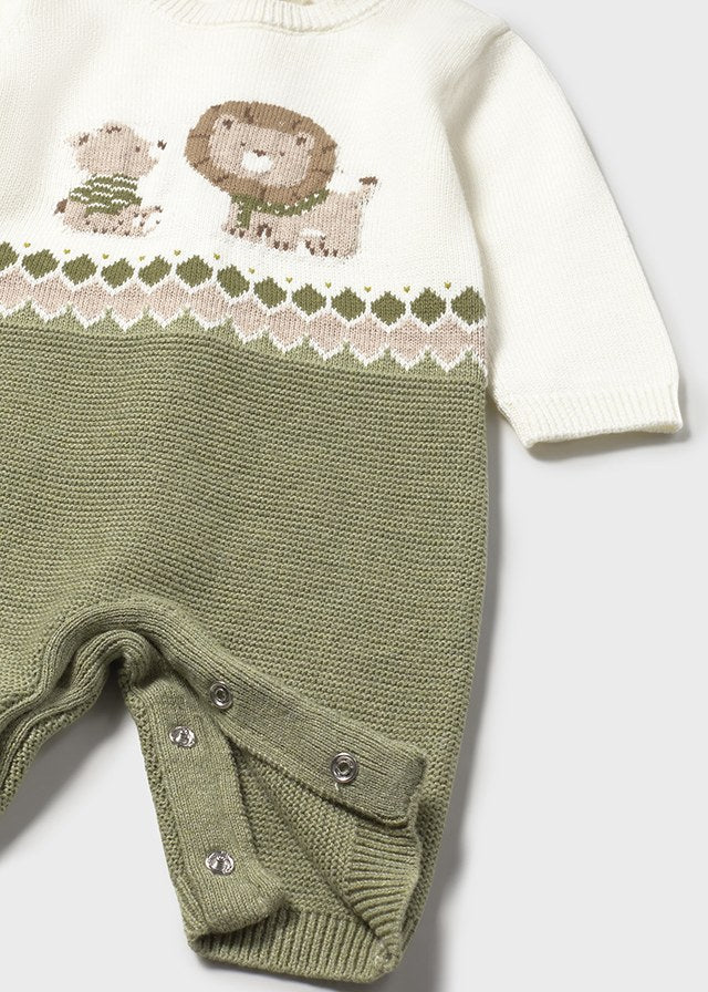 Pagliaccetto in maglia neonato Mayoral