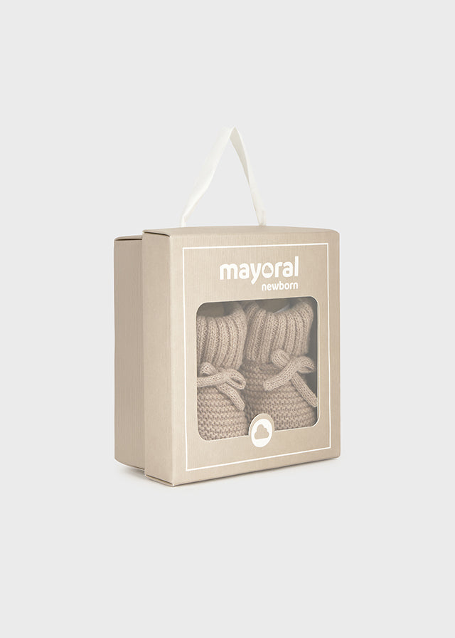 Scarpine tricot neonato Mayoral