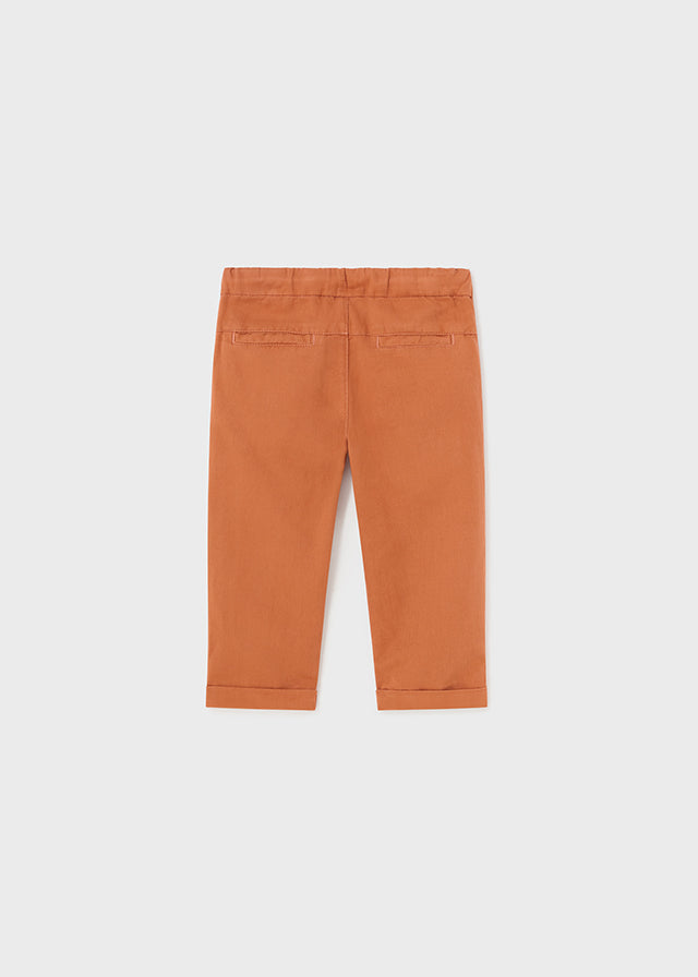 Pantalone chino di lino baby maschio