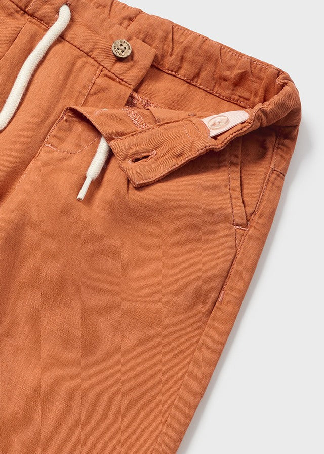 Pantalone chino di lino baby maschio