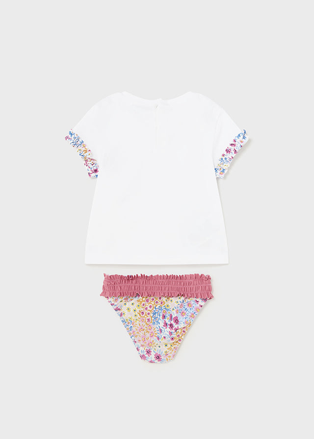 Completo mare 2 pezzi baby femmina