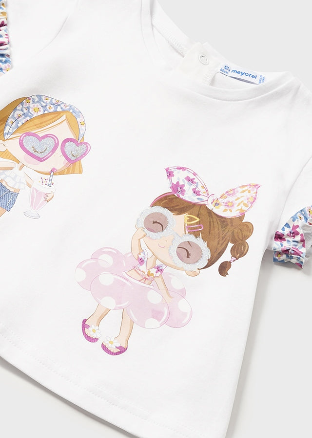 Completo mare 2 pezzi baby femmina