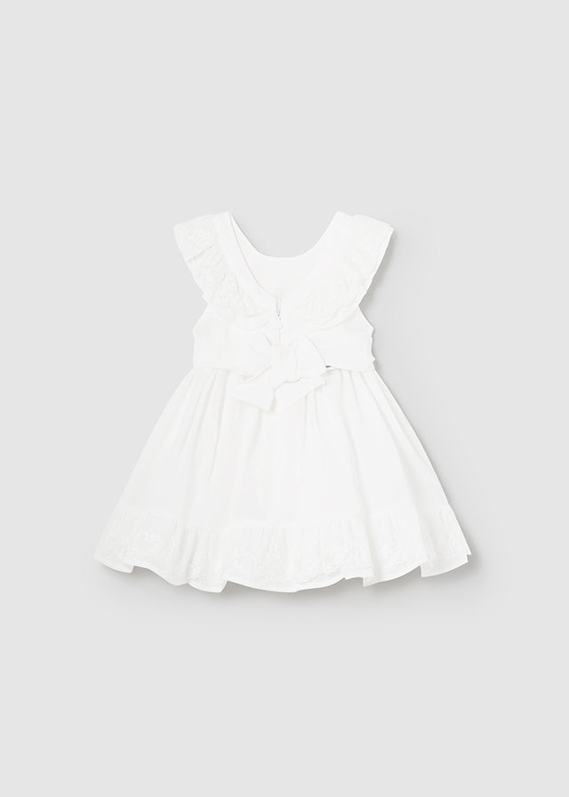 Vestito cerimonia con fusciacca baby femmina