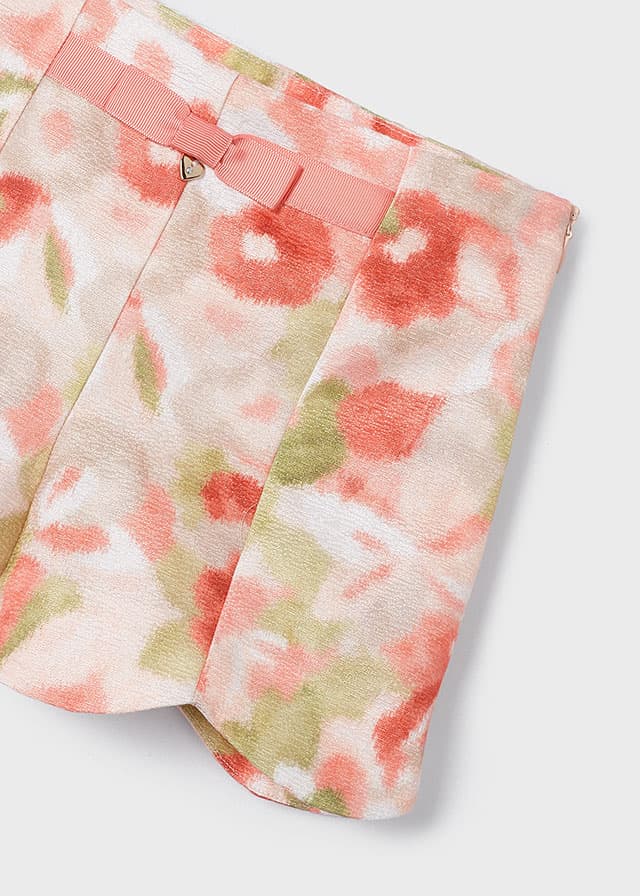 Pantaloncino stampato bambina