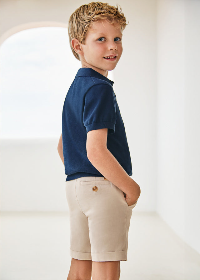 Bermuda chino di lino bambino