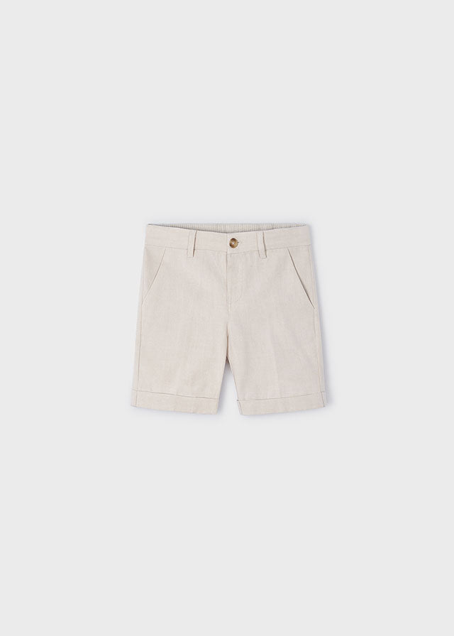 Bermuda chino di lino bambino