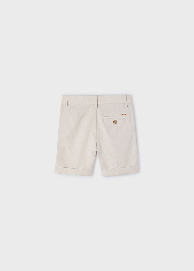 Bermuda chino di lino bambino
