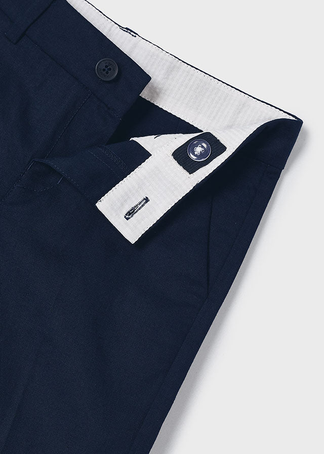 Bermuda chino di lino bambino