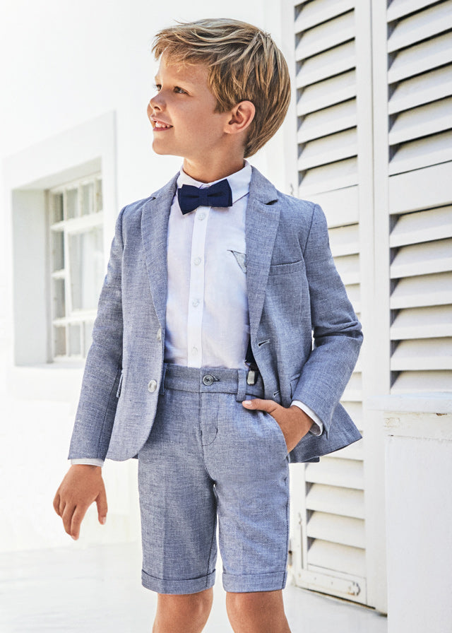 Bermuda chino di lino bambino