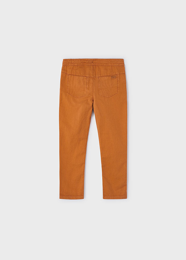 Pantalone chino lino bambino