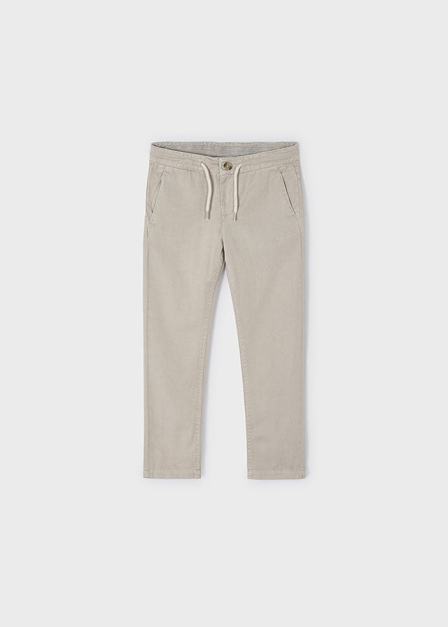 Pantalone chino lino bambino