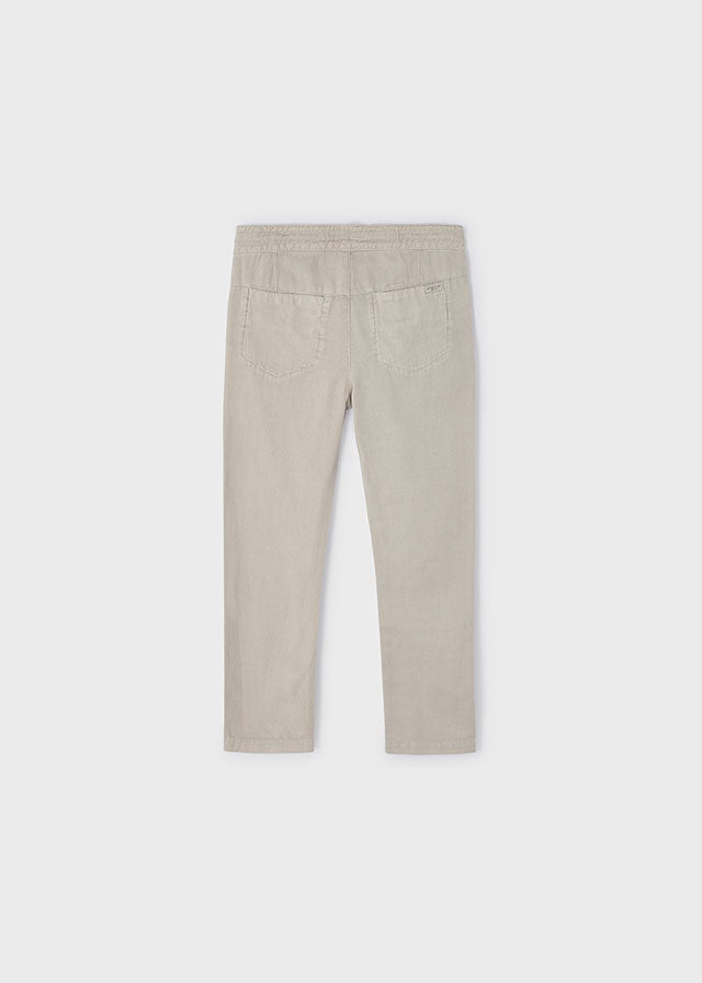 Pantalone chino lino bambino