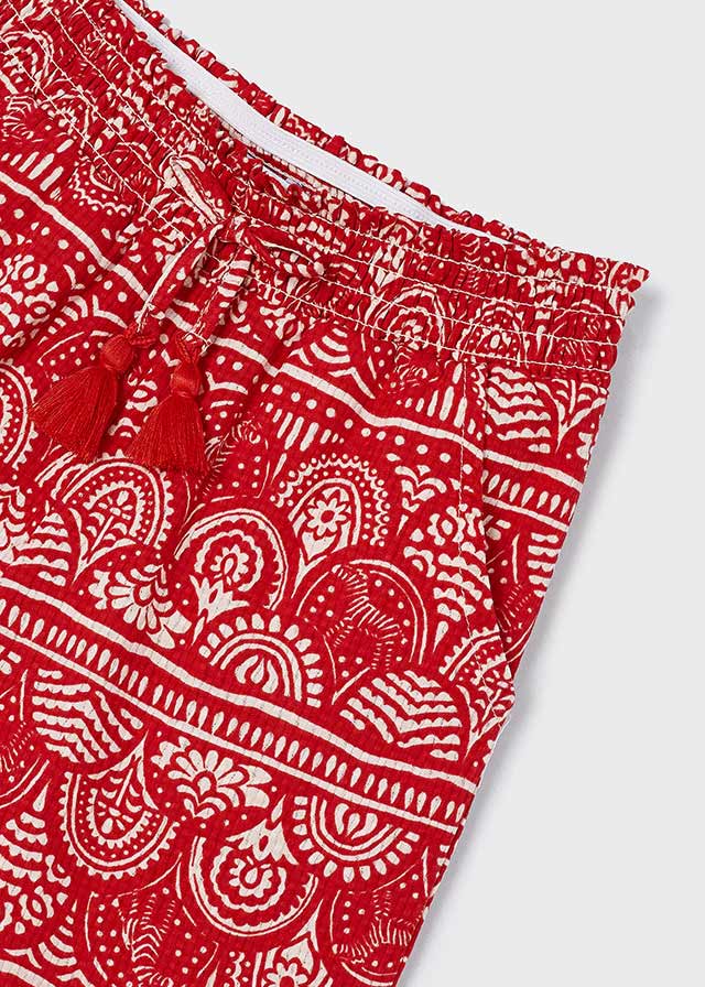 Pantalone lungo stampato bambina