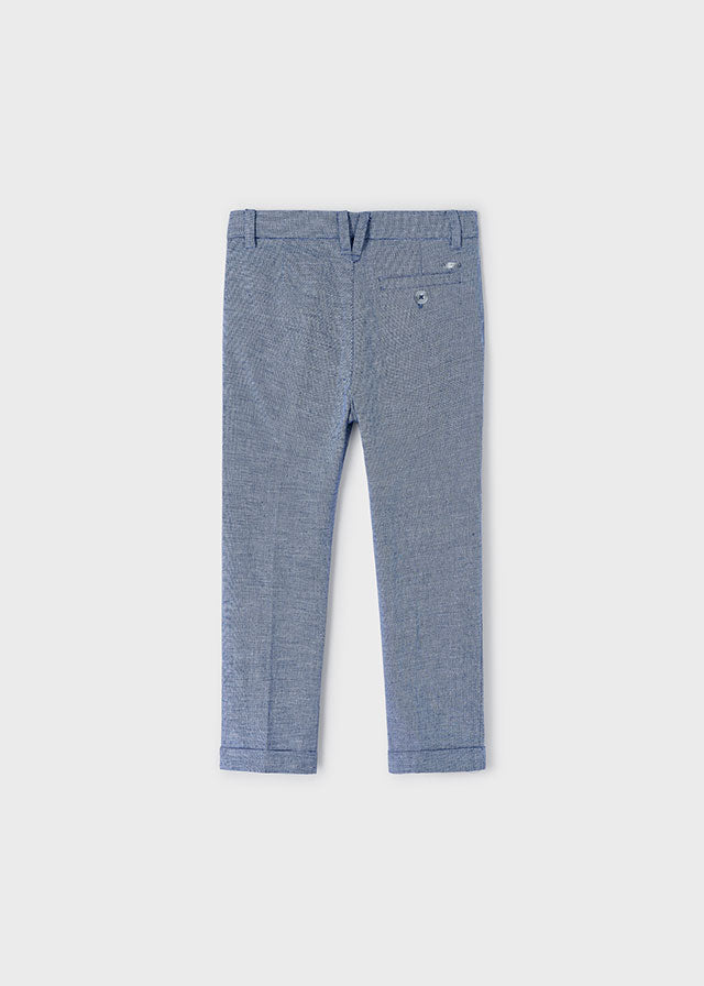 Pantalone chino lino bambino