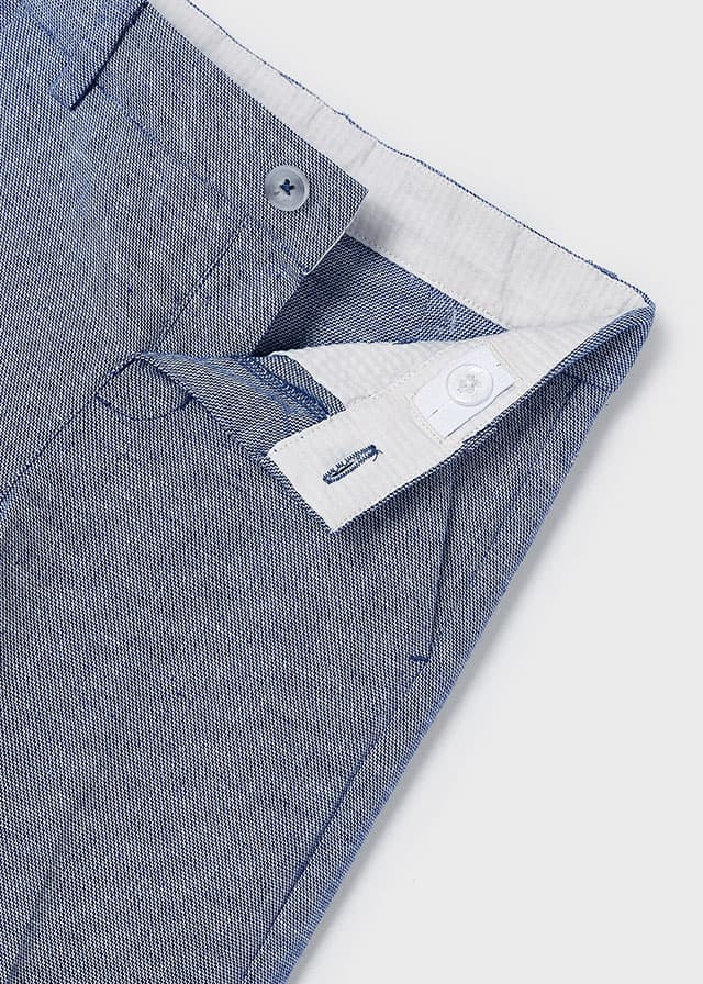 Pantalone chino lino bambino