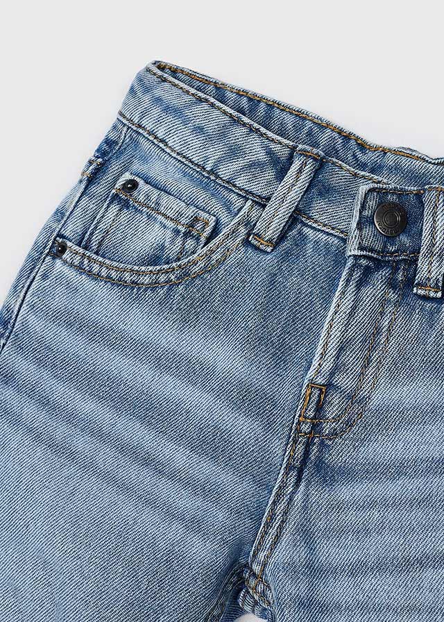 Pantalone jeans di cotone bambino
