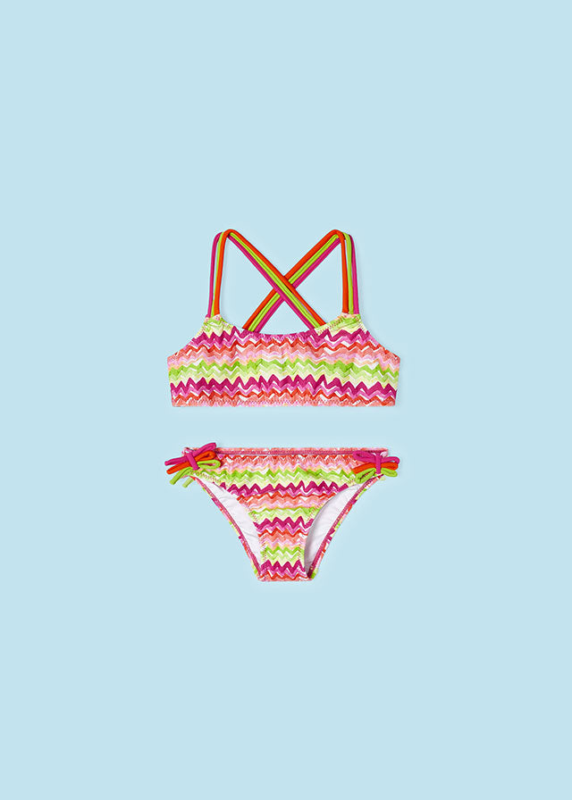 Bikini zigzag bambina