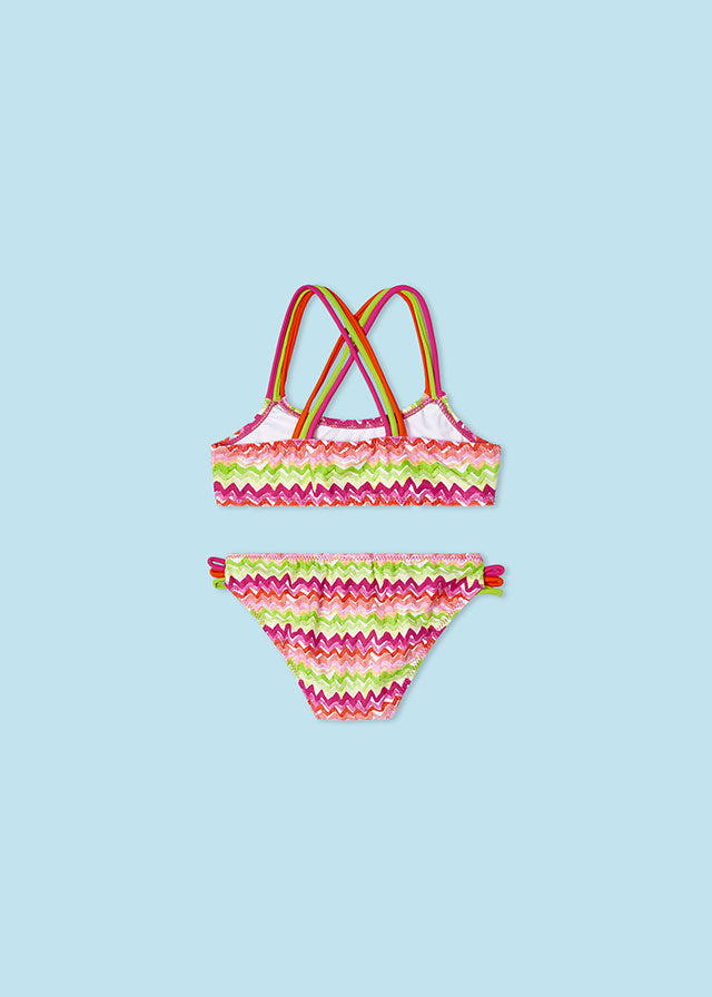Bikini zigzag bambina