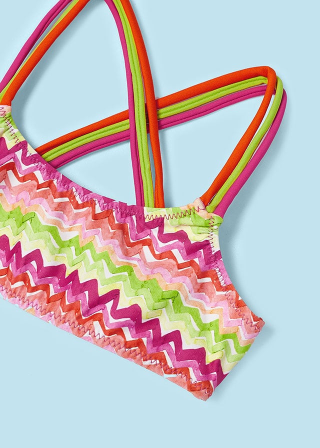 Bikini zigzag bambina