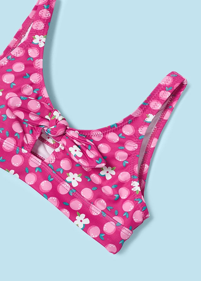 Bikini stampato bambina