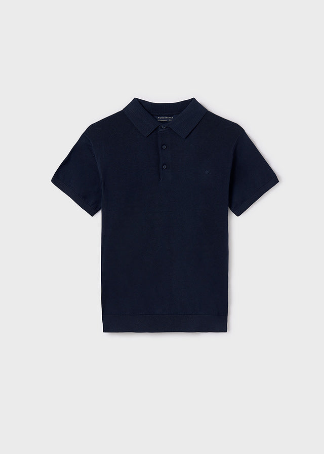 Polo tricot di cotone ragazzo