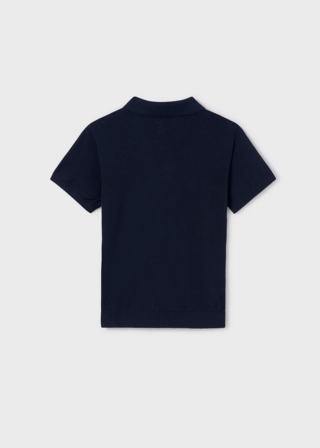 Polo tricot di cotone ragazzo