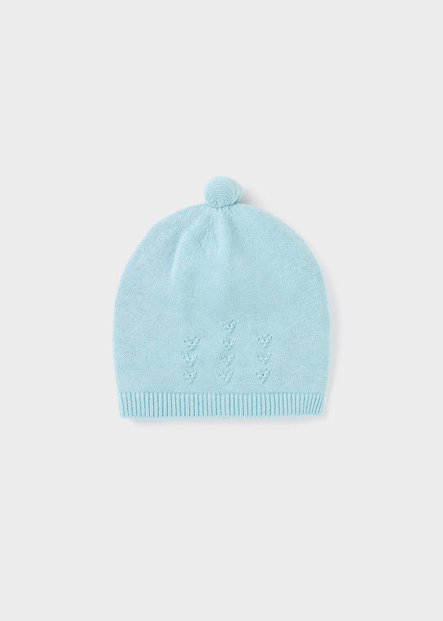 Cappello tricot cotone neonato