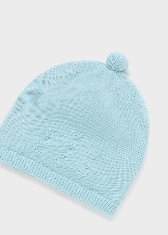 Cappello tricot cotone neonato