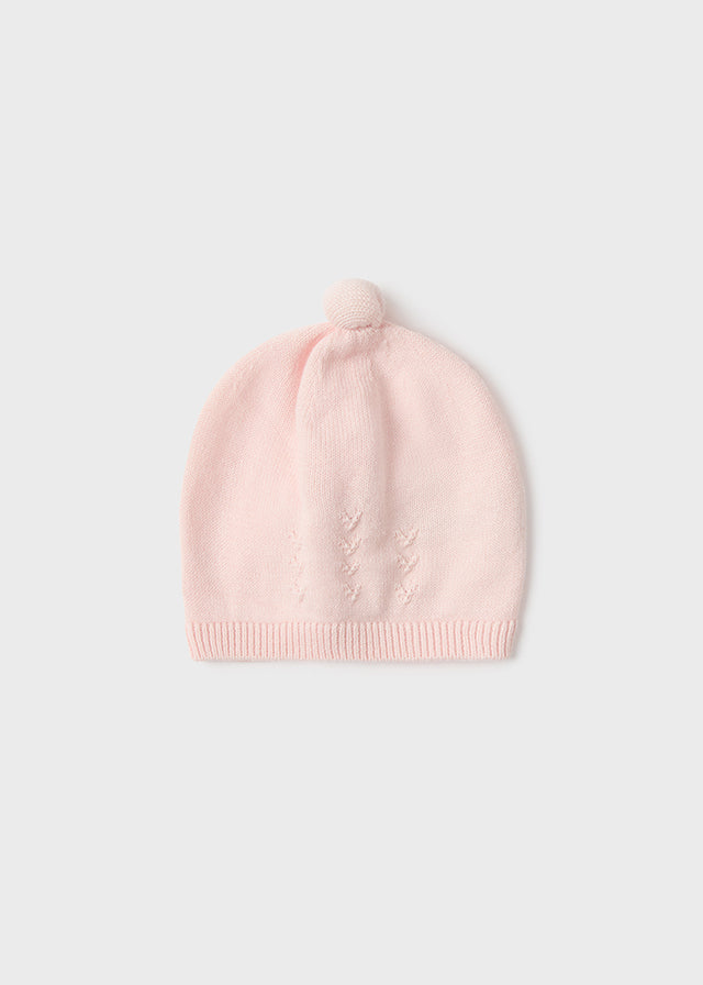 Cappello tricot cotone neonata