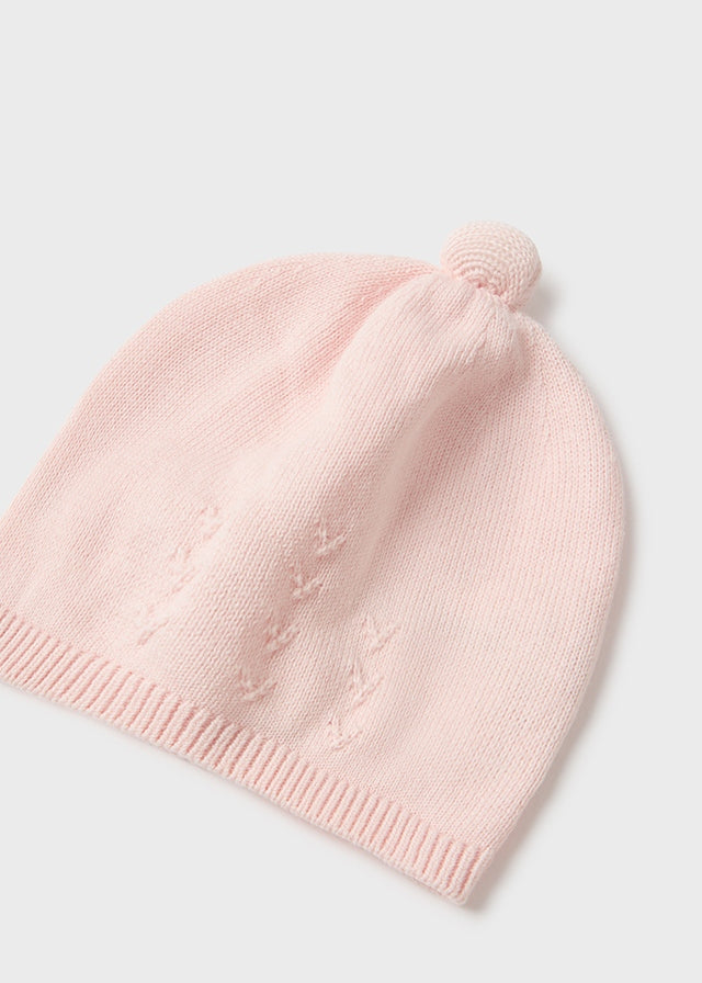 Cappello tricot cotone neonata